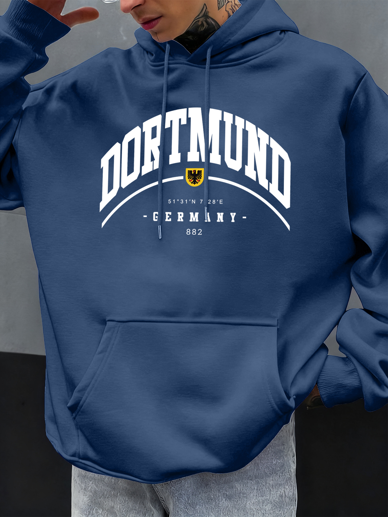 Dortmund Germany Letter Patter - مراجعة Winter Clothing Germany وسعره