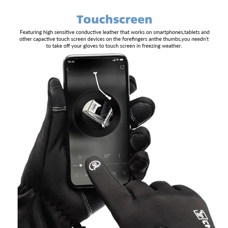 Cycling Gloves Waterproof Tact - مراجعة Waterproof Mitten Ski وسعره