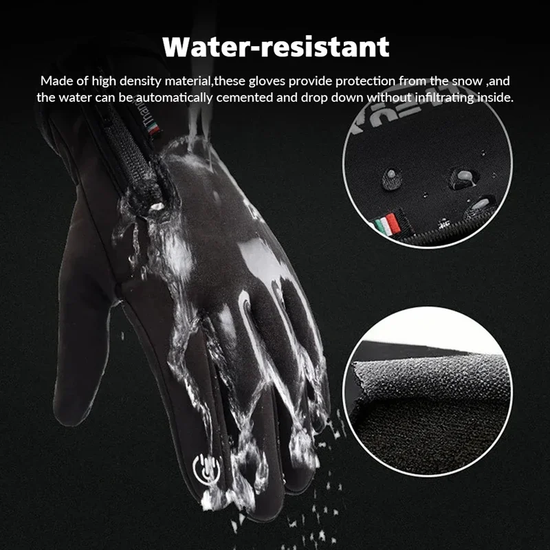 Cycling Gloves Waterproof Tact - مراجعة Waterproof Mitten Ski وسعره