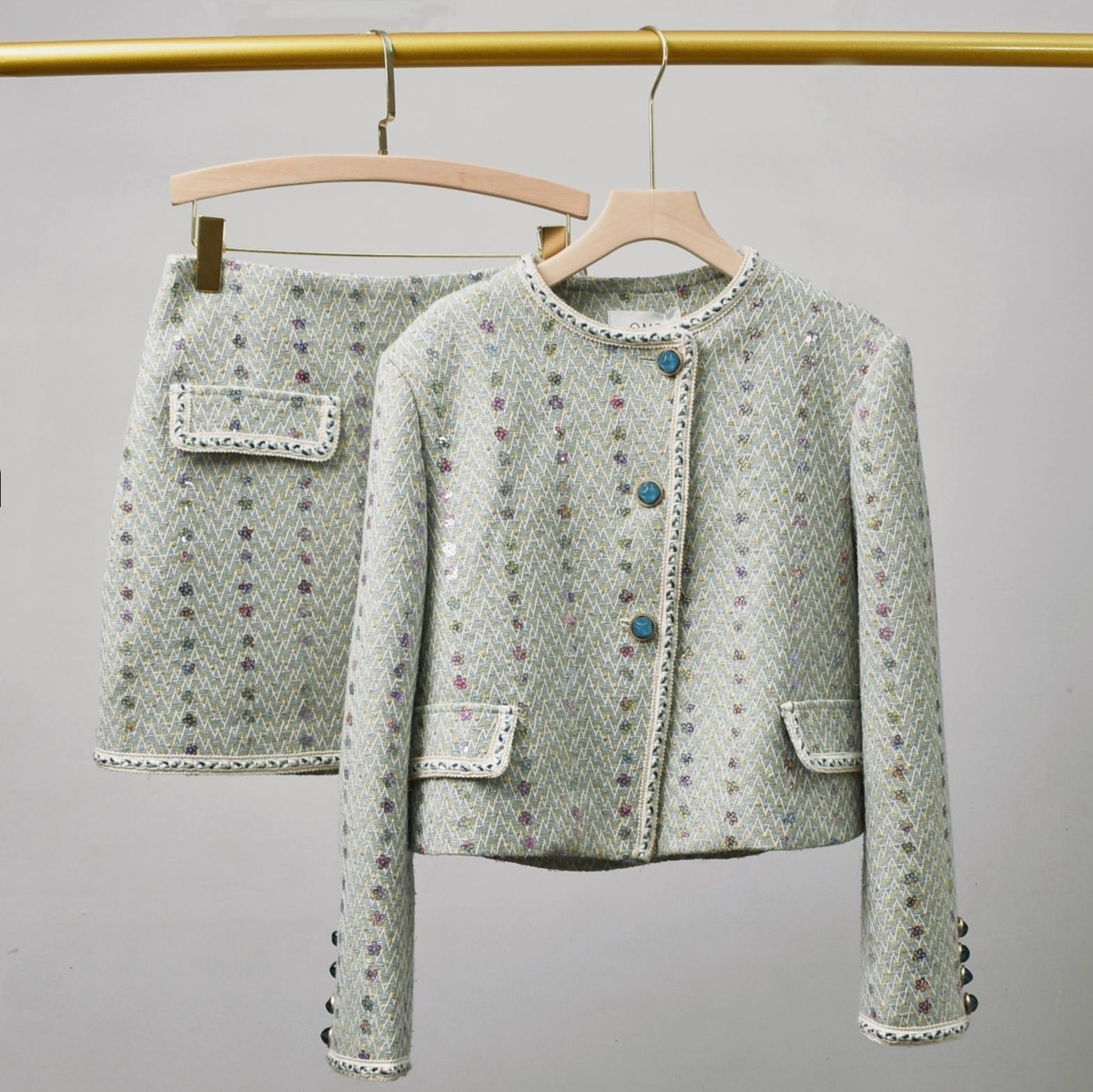 Women Elegant Tweed Luxury Sui - مراجعة Jack Winter Clothing وسعره