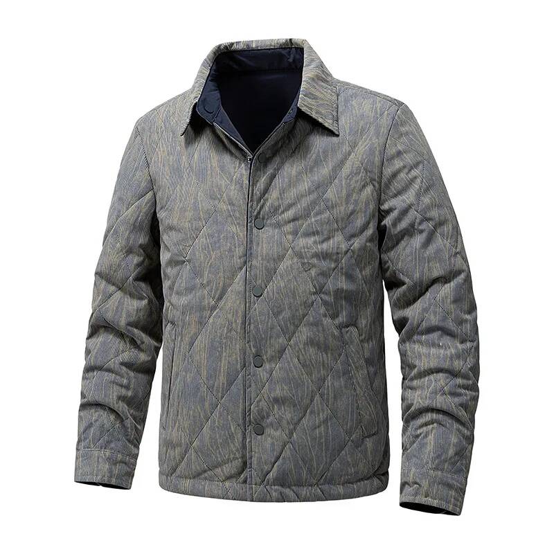 Men's Large-Sized Retro Jacket - مراجعة Winter Clothing Taiwan وسعره