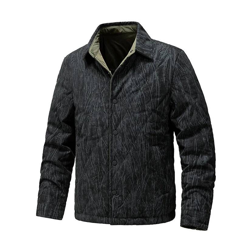 Men's Large-Sized Retro Jacket - مراجعة Winter Clothing Taiwan وسعره