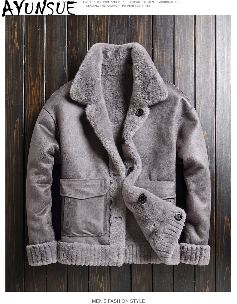 AYUNSUE Winter Faux Mink Fur M - مراجعة Quality Winter Clothing Jacket وسعره