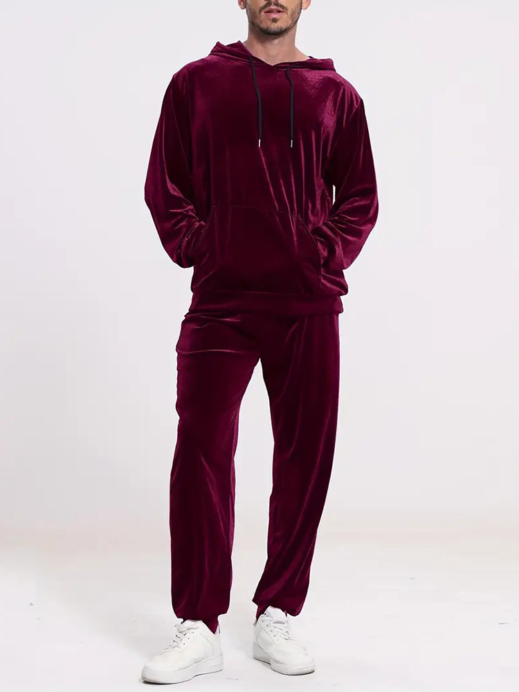 Fashion Solid Color Velvet Two - مراجعة Winter Clothing Pants وسعره