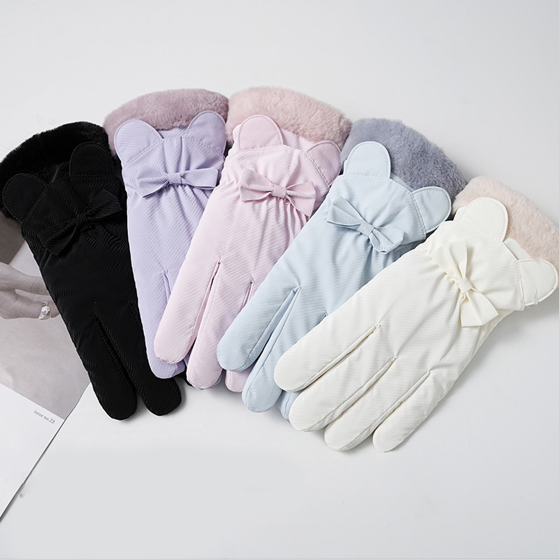 Winter Warm Gloves For Women P - مراجعة Waterproof Mitten Ski وسعره