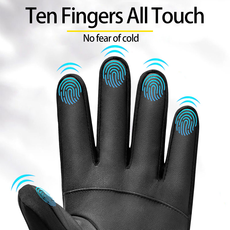 Thermal Winter Cycling Ski Glo - مراجعة Waterproof Mitten Ski وسعره