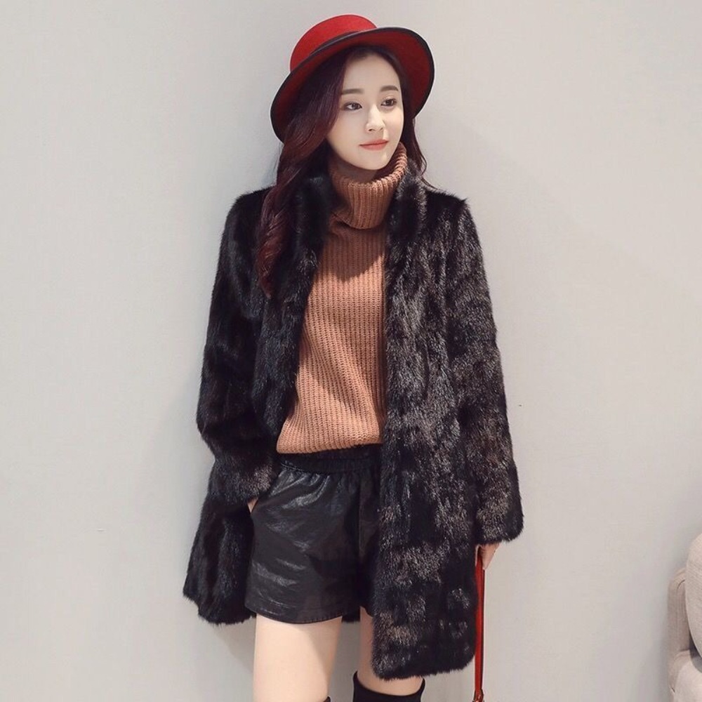 Hot Sales Women Natural Mink F - مراجعة Winter Clothing Sale Women وسعره