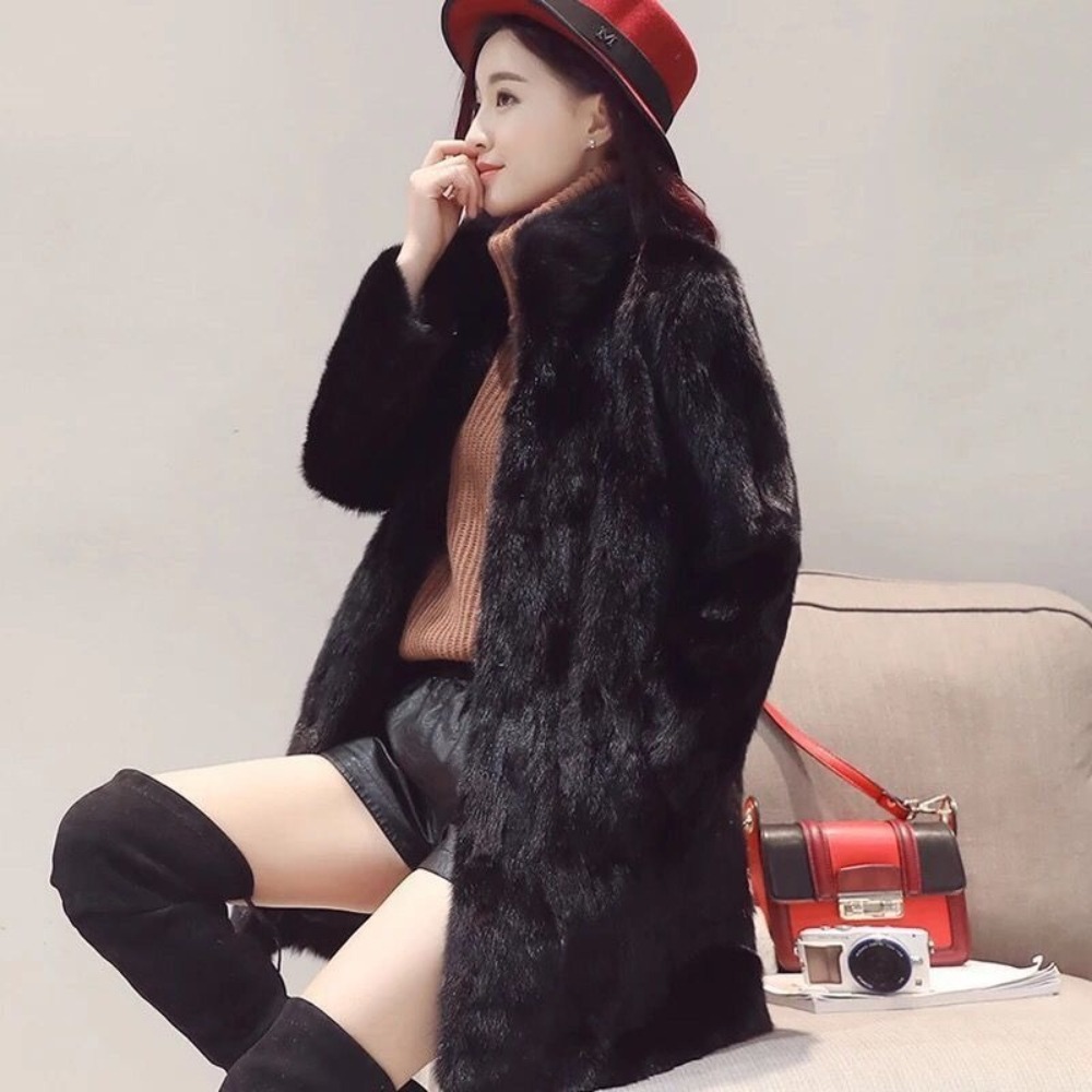 Hot Sales Women Natural Mink F - مراجعة Winter Clothing Sale Women وسعره