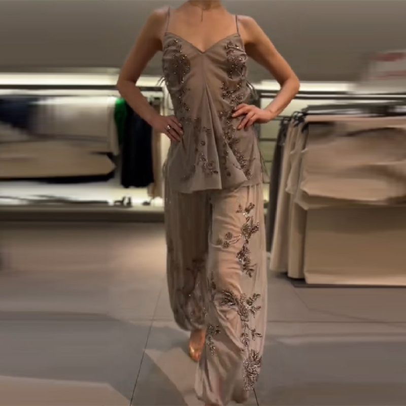 2026 New Women Grey Two-piece  - مراجعة Winter Clothing Matching وسعره