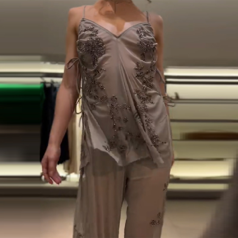 2026 New Women Grey Two-piece  - مراجعة Winter Clothing Matching وسعره