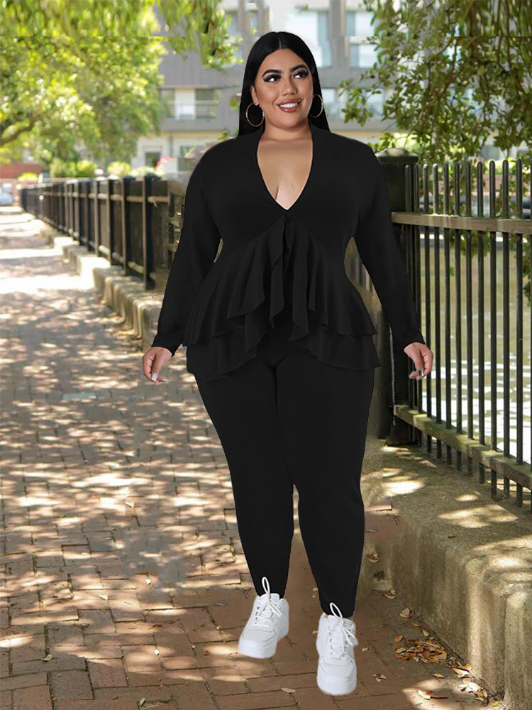 Plus Size Women Clothing Chic  - مراجعة Winter Clothing Pants وسعره