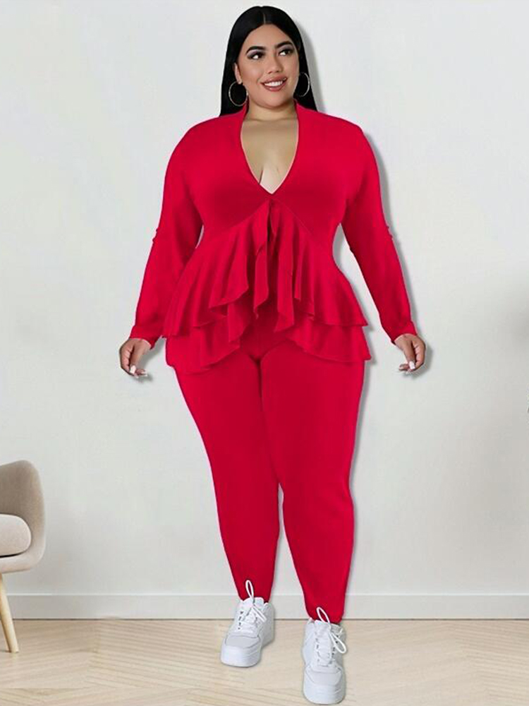 Plus Size Women Clothing Chic  - مراجعة Winter Clothing Pants وسعره