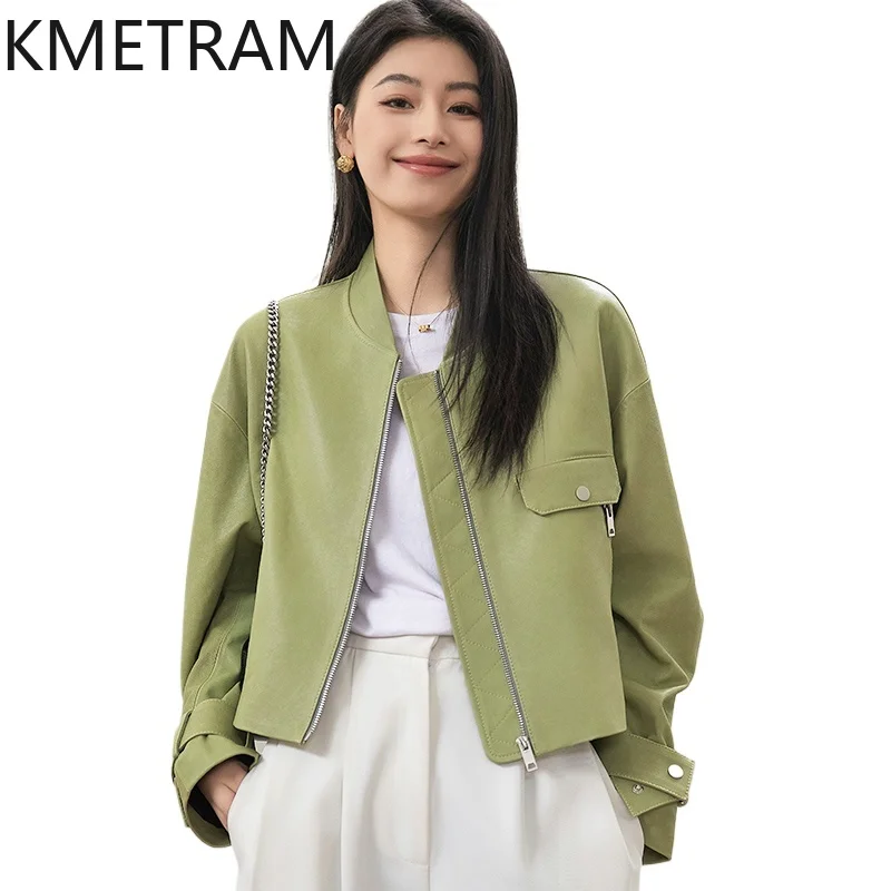Real Sheepskin Leather Jacket  - مراجعة Quality Winter Clothing Jacket وسعره