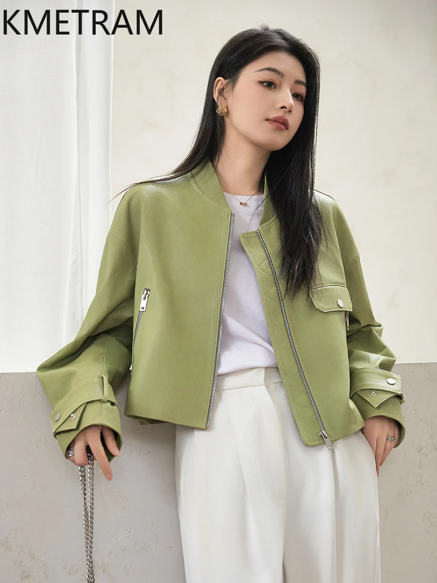 Real Sheepskin Leather Jacket  - مراجعة Quality Winter Clothing Jacket وسعره