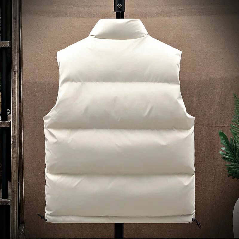 Men Cotton Vest Puffer Sleevel - مراجعة Winter Clothing Taiwan وسعره