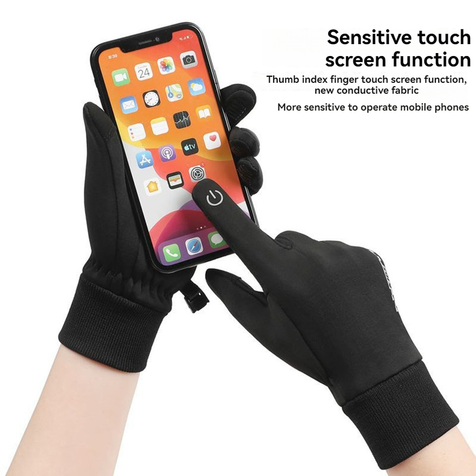 GTUBIKE Children's Gloves Touc - مراجعة Waterproof Mitten Ski وسعره