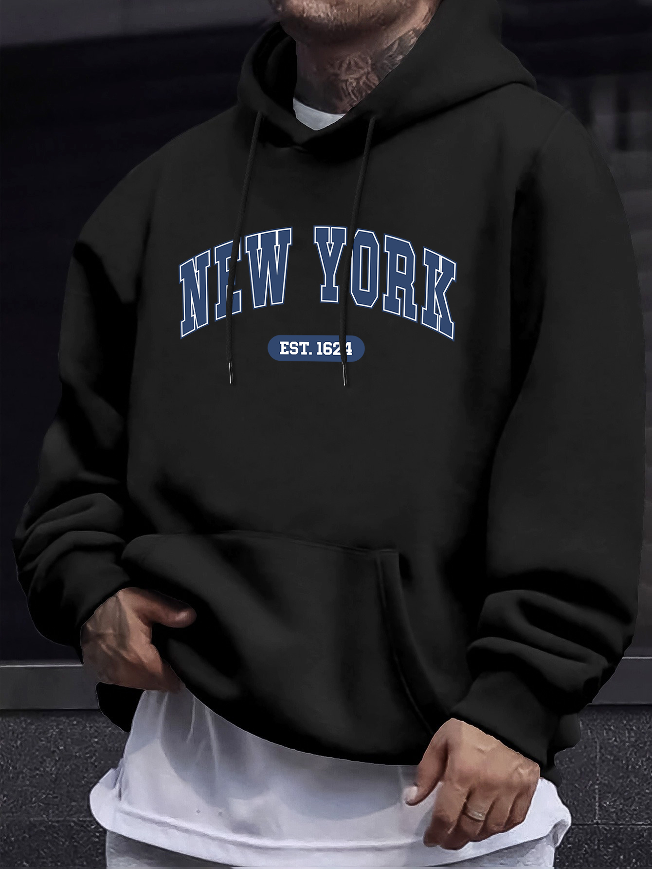 New York Creative Letter Print - مراجعة Winter Clothing New York وسعره
