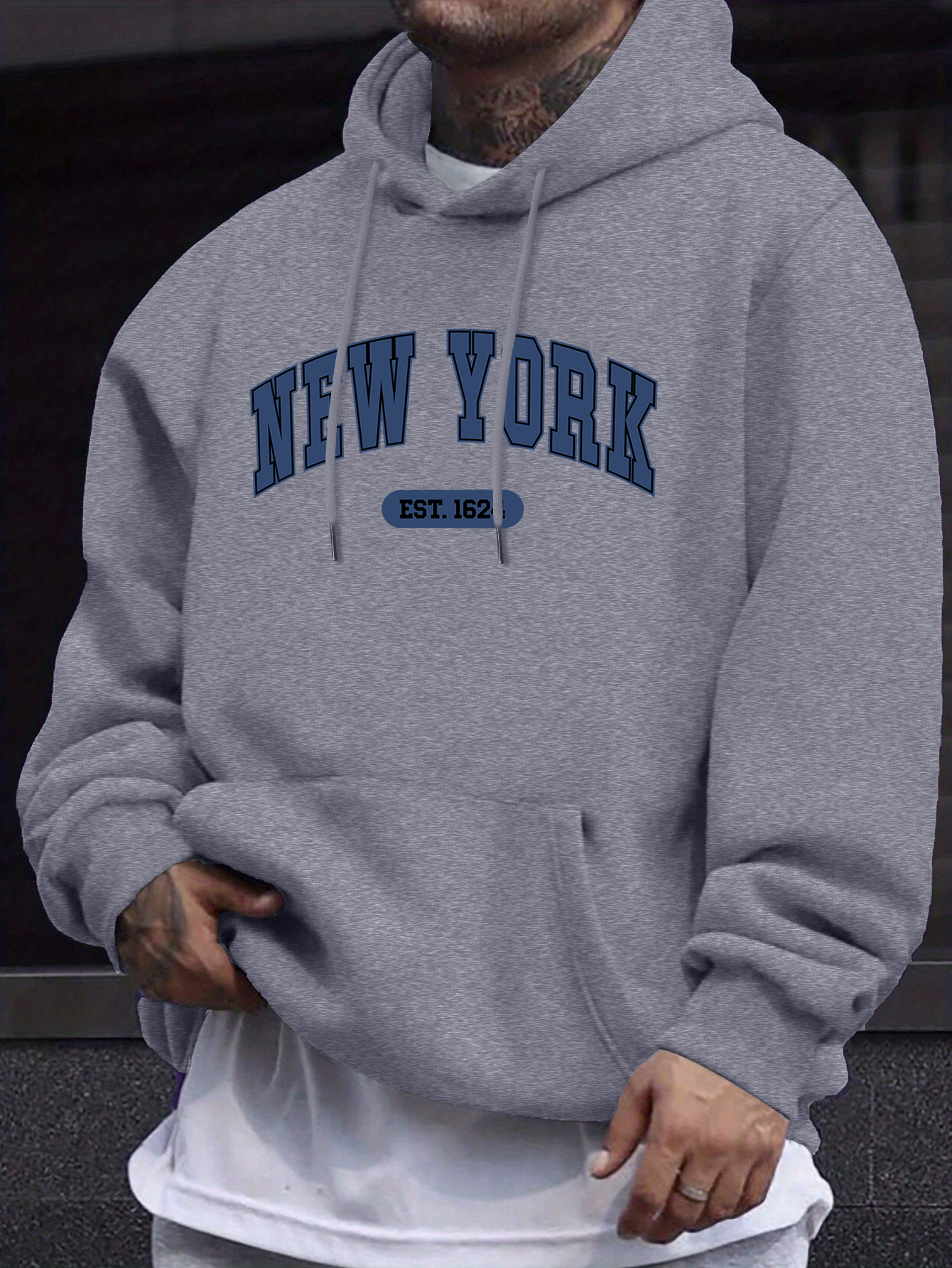 New York Creative Letter Print - مراجعة Winter Clothing New York وسعره