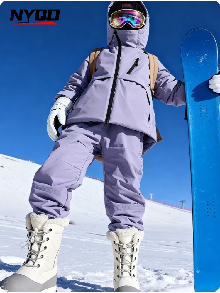 Children's Skiing Wear Top+Bot - مراجعة Winter Clothing For Boys وسعره