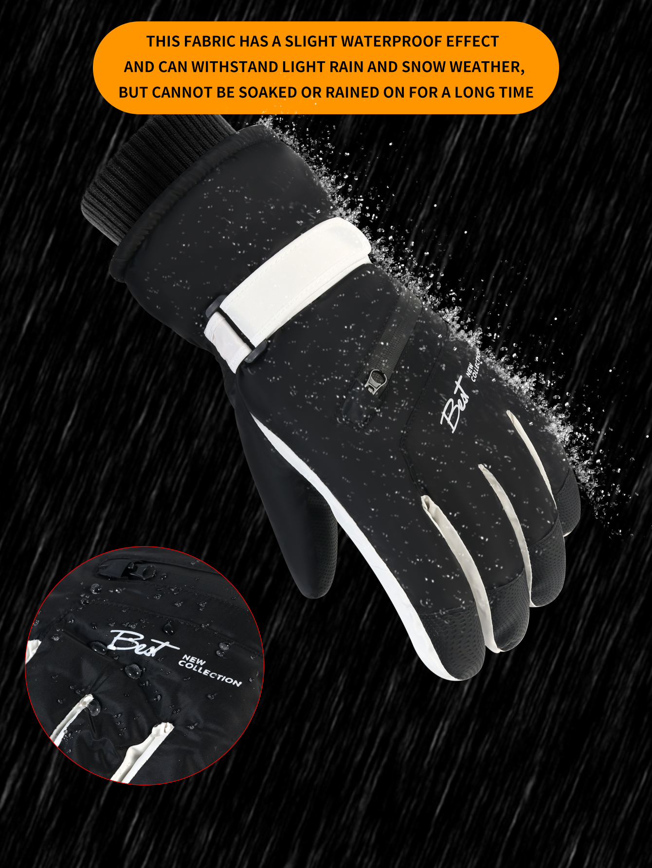 Winter Warm Ski Gloves for Sno - مراجعة Waterproof Mitten Ski وسعره