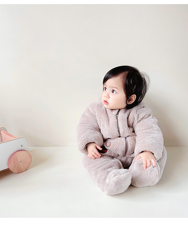 Baby Rompers Cute Toddler Girl - مراجعة Winter Clothing Baby Boy وسعره