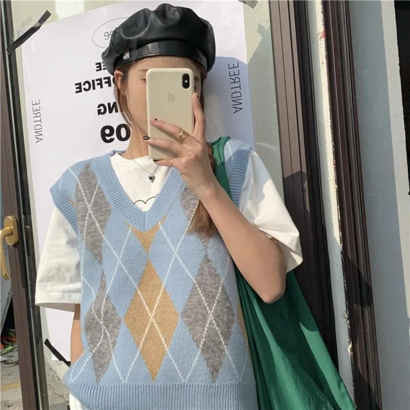Knit Vests for Women V-Neck Pu - مراجعة Winter Clothing Sale Women وسعره
