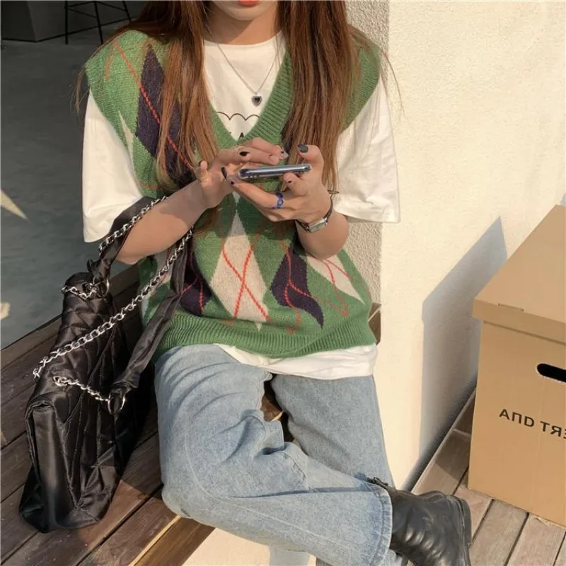 Knit Vests for Women V-Neck Pu - مراجعة Winter Clothing Sale Women وسعره