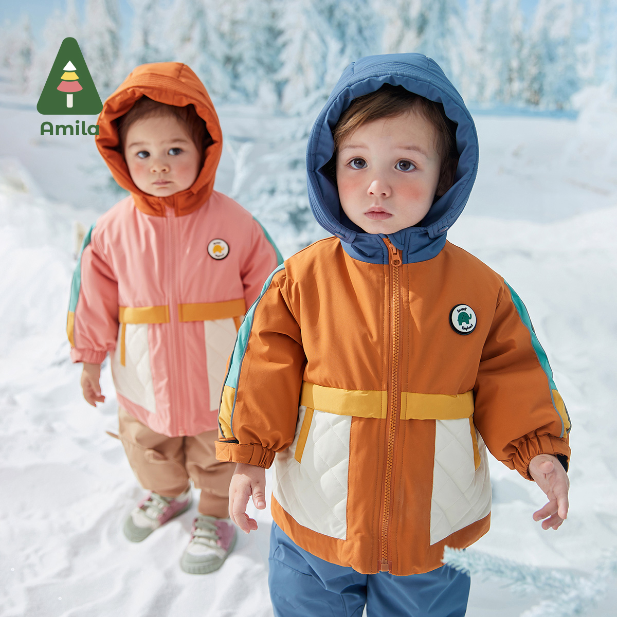Amila Baby Down Jacket 2024 Wi - مراجعة Winter Clothing Baby Boy وسعره