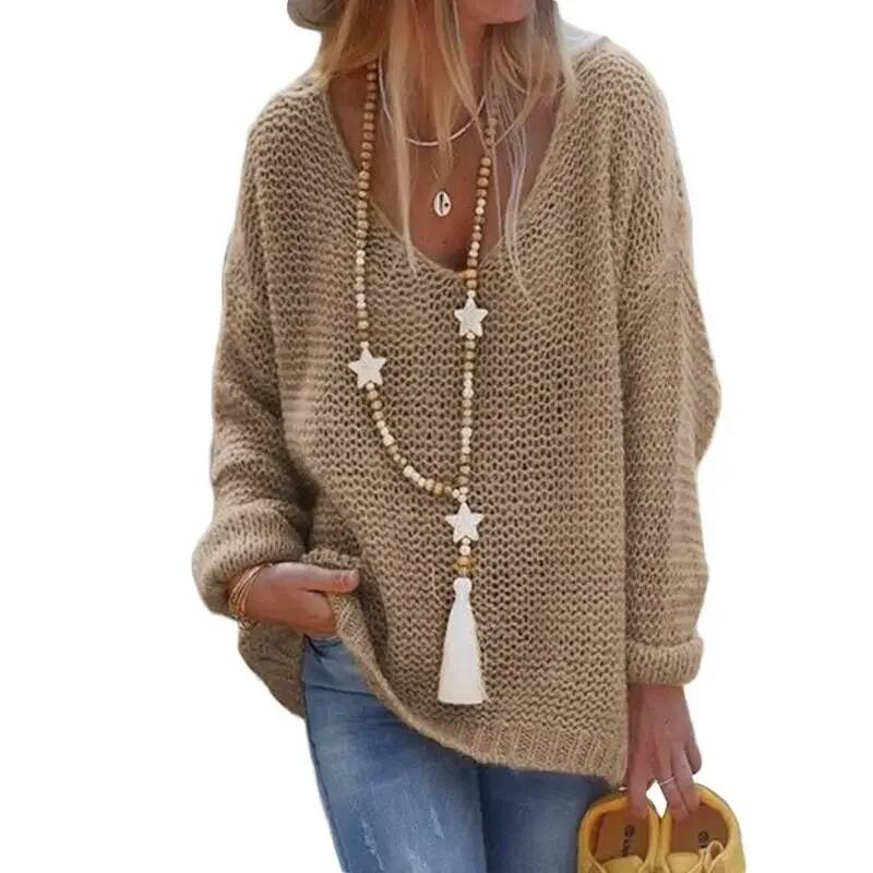 2026 New Women's Knitted V-Nec - مراجعة Winter Clothing Taiwan وسعره