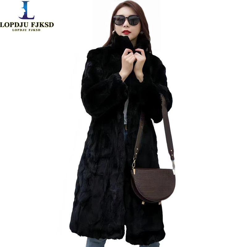 Real Rex Rabbit Fur Coat for W - مراجعة Quality Winter Clothing Jacket وسعره