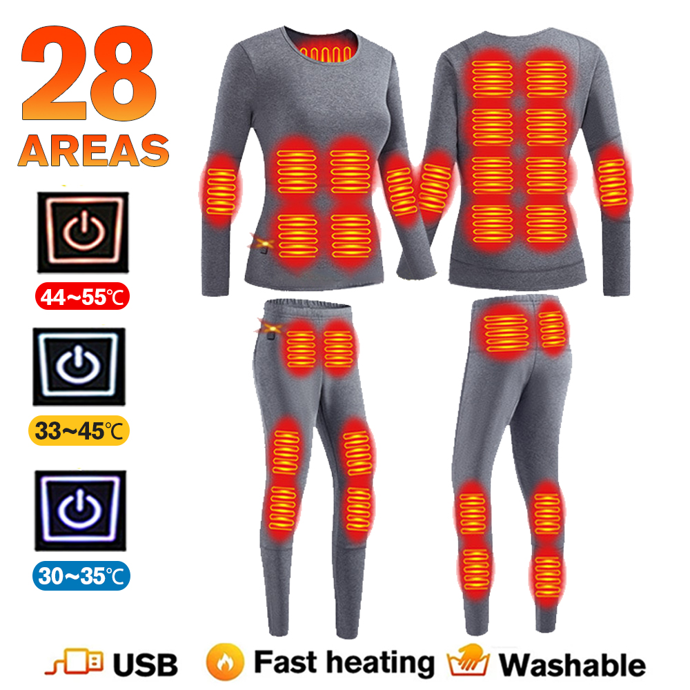 Winter Thermal Heated Jacket M - مراجعة Winter Clothing Matching وسعره