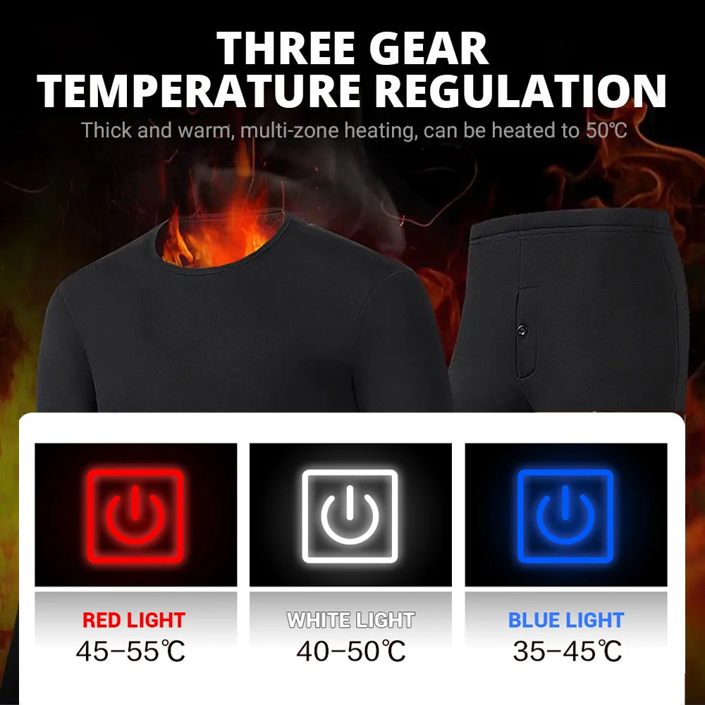 Winter Thermal Heated Jacket M - مراجعة Winter Clothing Matching وسعره